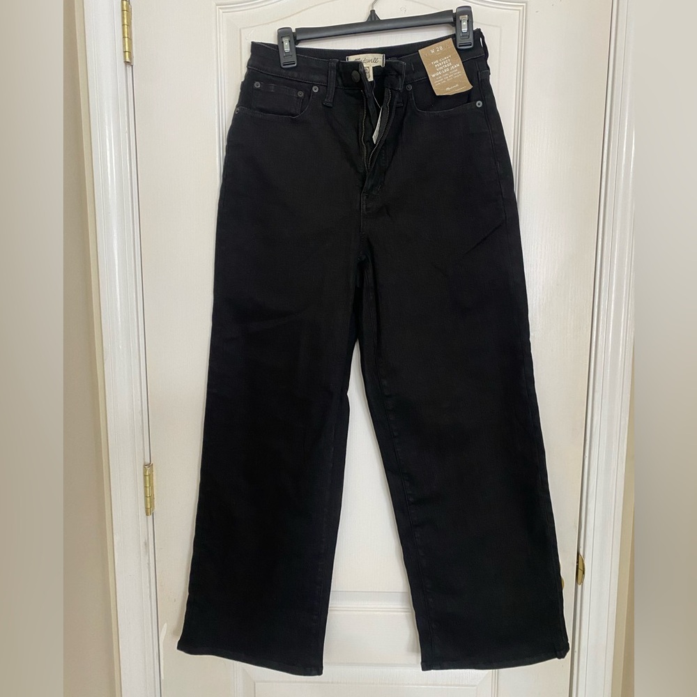 NWT Madewell The curvy perfect vintage wide leg jean